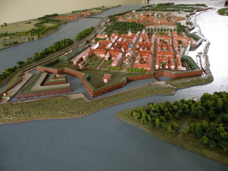 Plan-relief de la commune de Fort-Louis