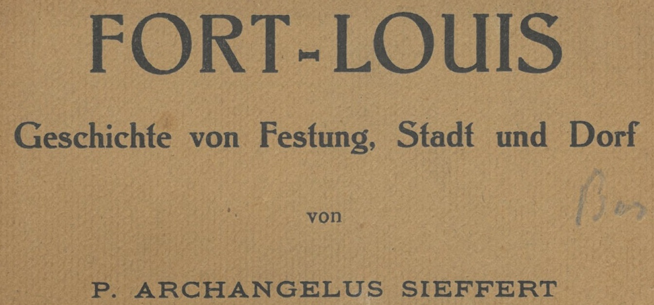 HISTOIRE DE FORTLOUIS Commune de FortLouis